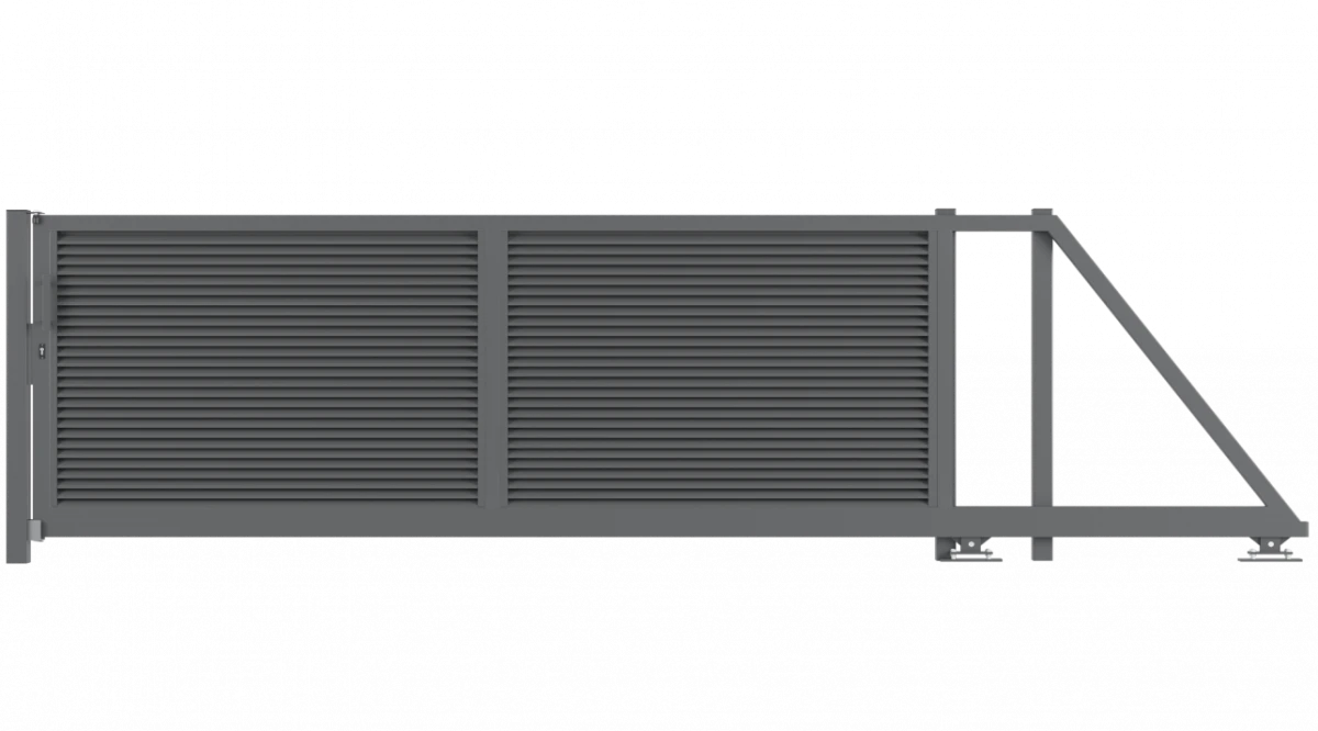 Brama samonośna żaluzja PS004