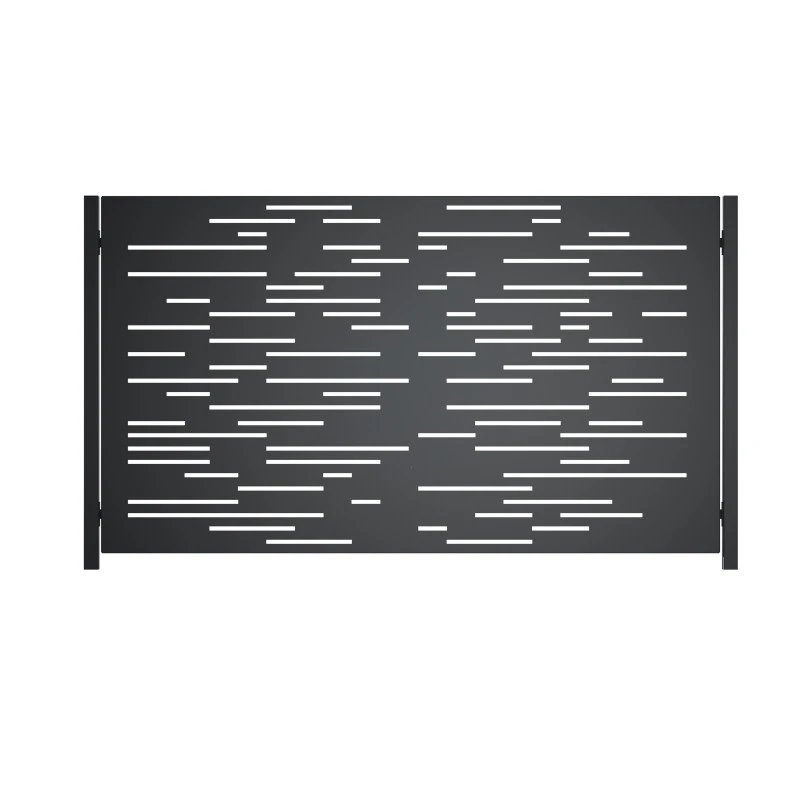 Ogrodzenie PB001 wycinane laserowo